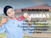 Medali Emas untuk SMANTRI: Atlet Karate SMAN 3 Batusangkar Sabet Juara 1 O2SN Tingkat Kabupaten Tanah Datar