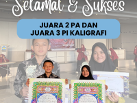 Menorehkan Keindahan Kalam Ilahi: SMAN 3 Batusangkar Sabet Juara 2 Putra dan Juara 3 Putri Cabang Kaligrafi