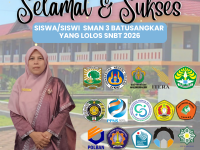 Mengukuhkan Posisi di Jajaran Elit: 40 Siswa SMAN 3 Batusangkar Lulus UTBK-SNBT 2026, Pertegas Tradisi Top 8 SMA Terbaik Sumatera Barat