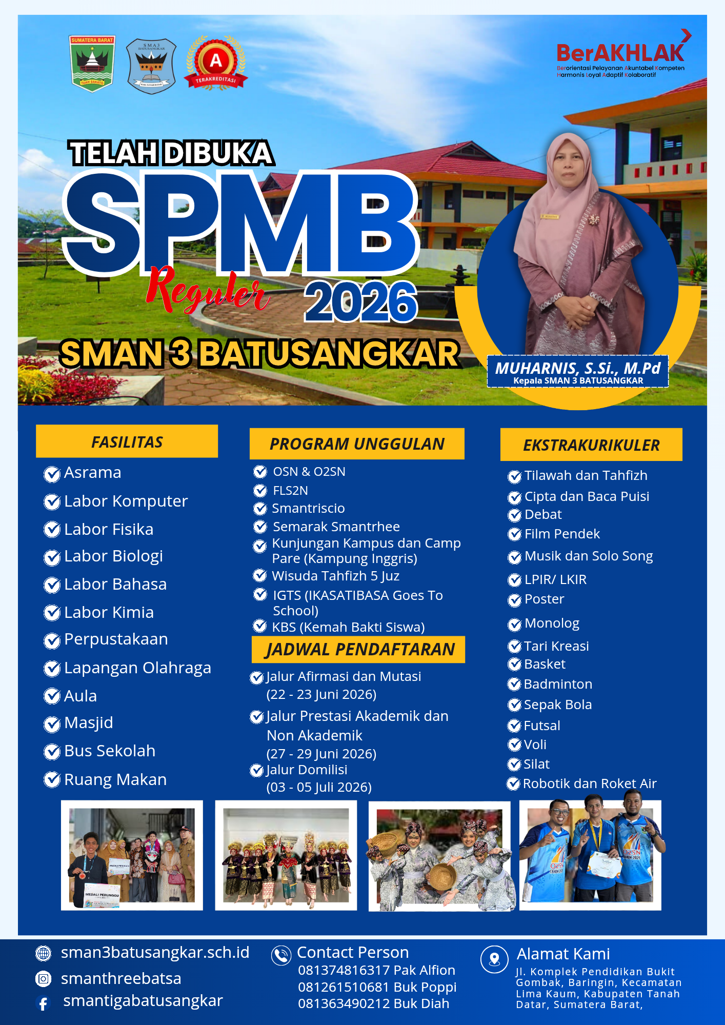 PENERIMAAN SISWA BARU JALUR REGULER 2026/2027