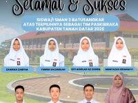 🏆Membanggakan! Siswa SMAN 3 Batusangkar Terpilih Menjadi Anggota Paskibraka Kabupaten Tanah Datar Tahun 2026